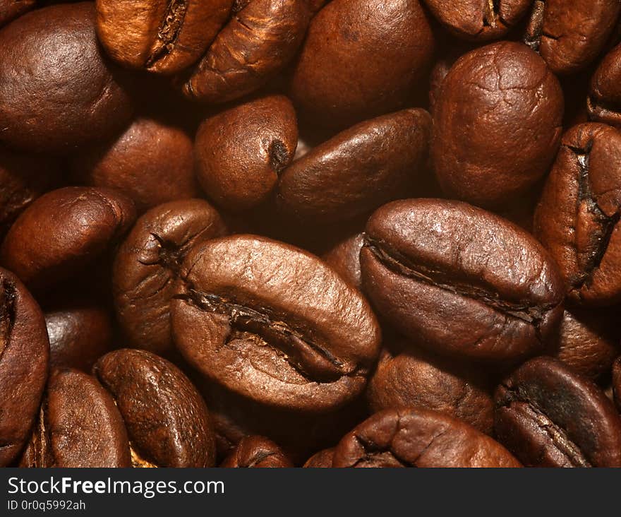 Closeup Image of some Coffee Beans by Johann Piber / piber.cc. Closeup Image of some Coffee Beans by Johann Piber / piber.cc