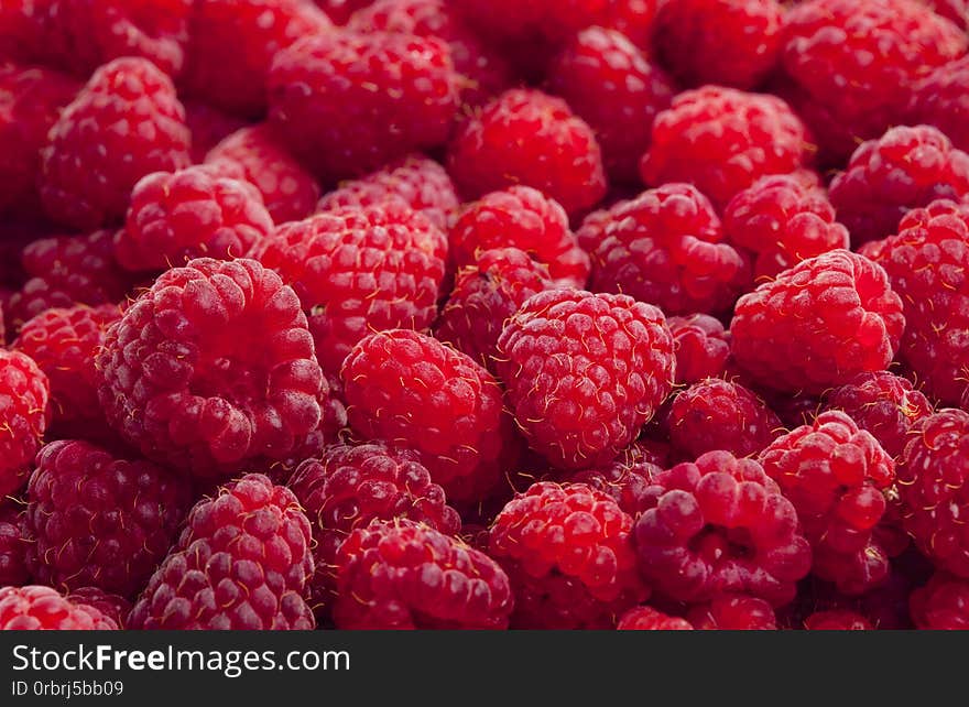 raspberries, inside, indoor, indoors, interior, interiors, natural, foodstuff, nutritive, fruit, fruits, berry, raspberry, health, healthy, nutrition, nourishment, vitamin, vitamins, vegetarian, red, many, abundance, abundant, surface, surfaces, background, backgrounds, backgrouns, still, life, lifes, still-life, still-lifes, detail, details, close, up, close-up, closeup