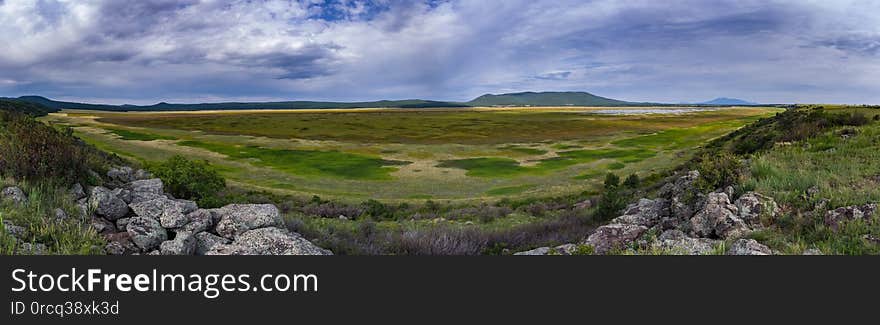 Mormon Lake is the largest natural lake in Arizona... sometimes. During droughts it&#x27;s frequently not so large, and not so much a lake. Occasionally it&#x27;s even bone dry. Wet or not, this has an excellent overlook where you can often see wildlife and birds across the lake&#x27;s landscape. In the late summer of 2016, a large herd of elk took up residence. The lake&#x27;s water levels were quite low, creating large grassy areas for the elk to graze. Moonsoon rains brought out late summer wildflowers. Photo August 21, 2016 by Deborah Lee Soltesz. Credit: U.S. Forest Service Coconino National Forest. Learn more about Mormon Lake on the Coconino National Forest.