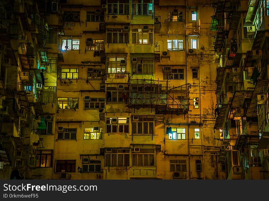 Hong Kong apartment high-rise apartment Quarry Bay. Shooting location :  Hong Kong Special Administrative Region