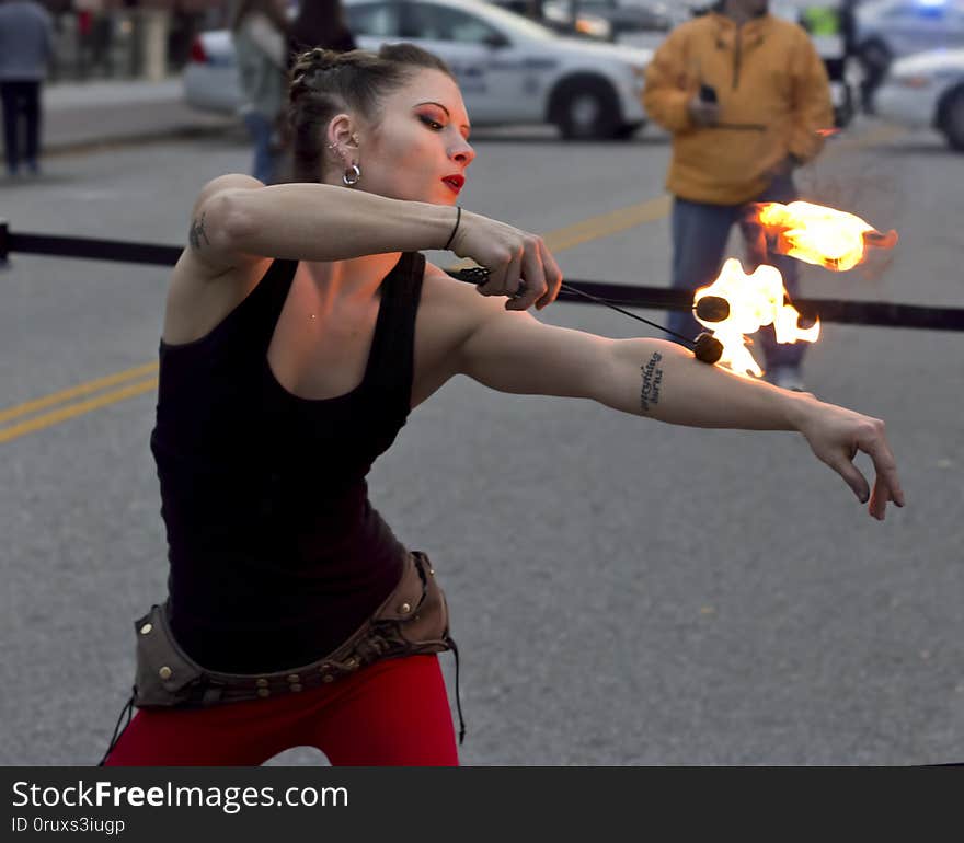 2016 Hollydazzle Newport News Virginia fire dance lady