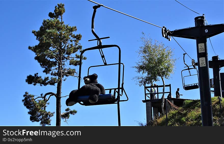 Ski Lift on Top of Mt Lemmon