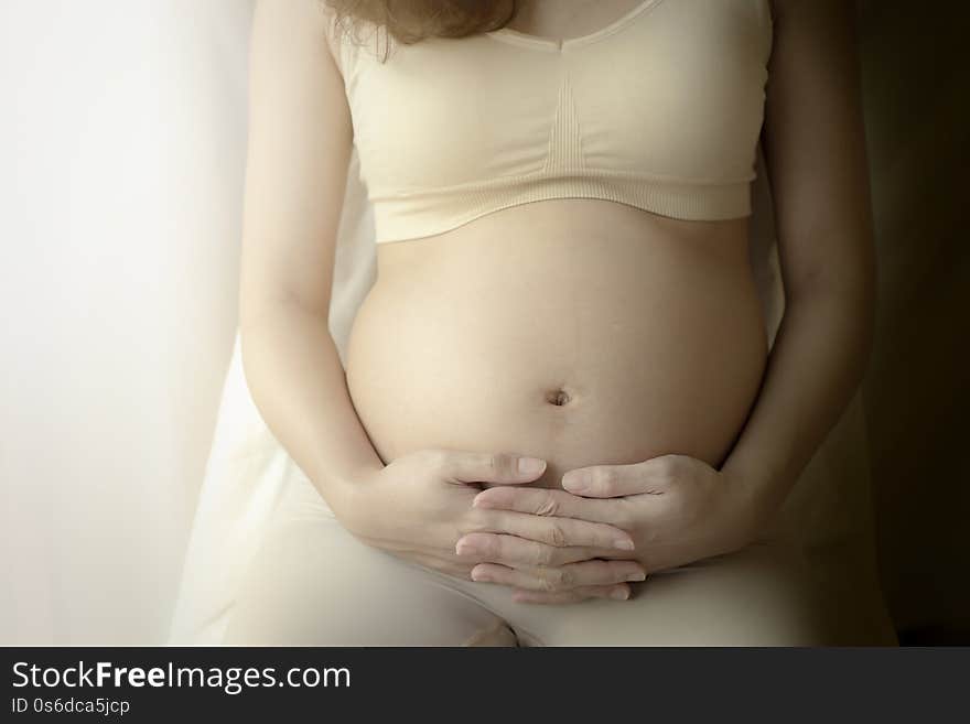 Pregnant health care and baby