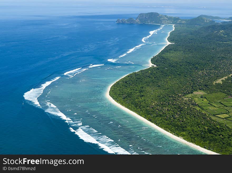 Bay In West Nusa Tenggara, Indonesia