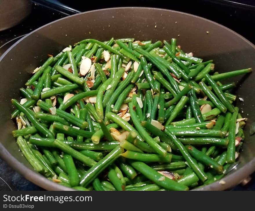 Yummy Green Beans with almonds