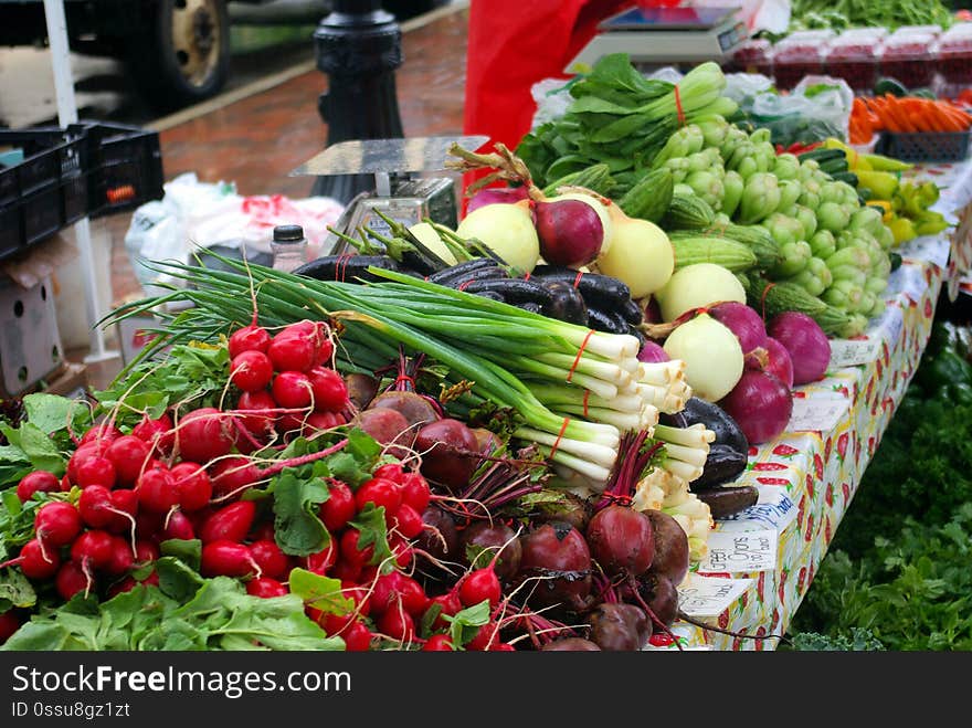 Farmers&#x27; Market, at the Wisconsin State Capitol, Madison, Wisconsin, September 13, 2008