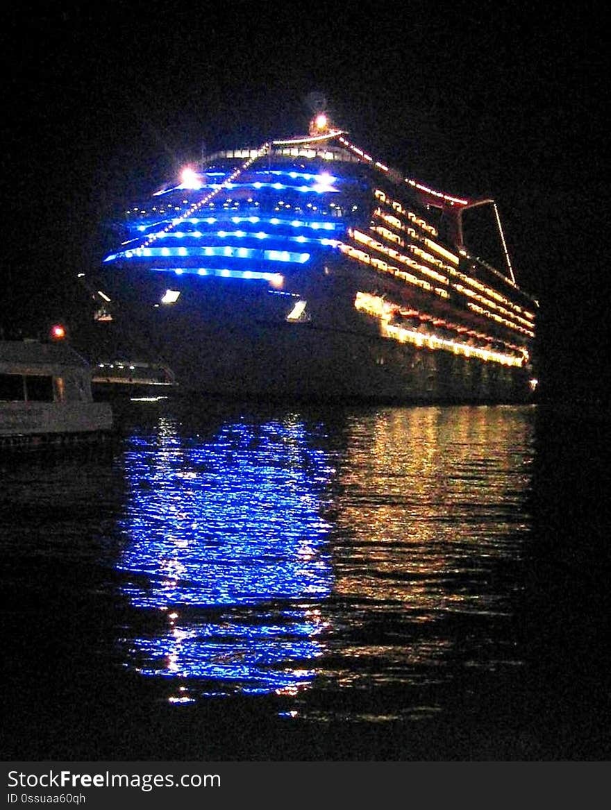 I took this during a cruise in Europe I was returning to the port in Venice and saw the lovely reflection of our ship in the harbor. These amazing floating cities that provide a fun and relatively low coast way to journey this grand earth of ours. I took this during a cruise in Europe I was returning to the port in Venice and saw the lovely reflection of our ship in the harbor. These amazing floating cities that provide a fun and relatively low coast way to journey this grand earth of ours.