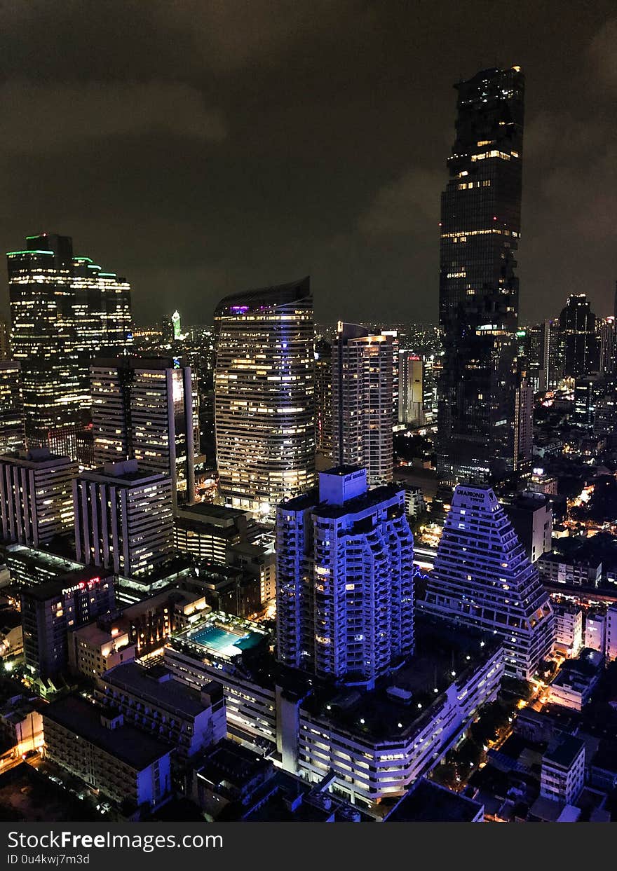 Night View Bangkok Thailand