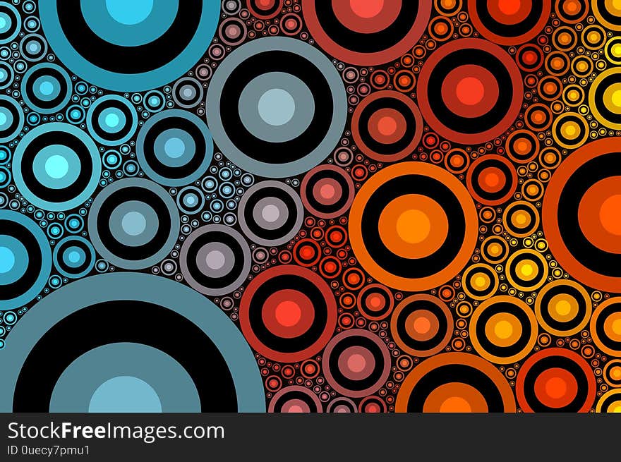 Color Abstract Pattern Background