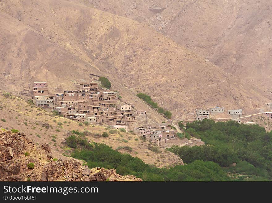 Ancient town in the atlas