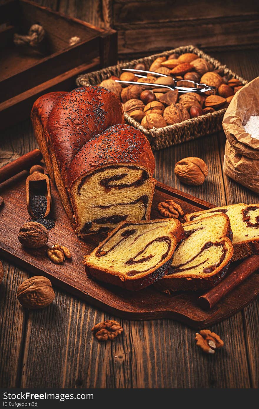 Sweet Homemade Braided Bread