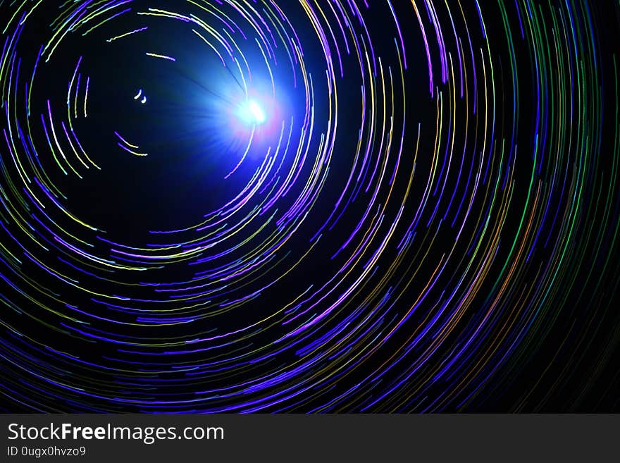 Abstract wallpaper with optical fibers light