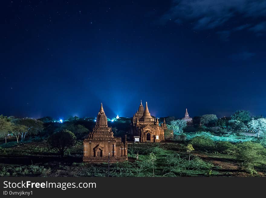 Amazing view of bagan temples, myanmar