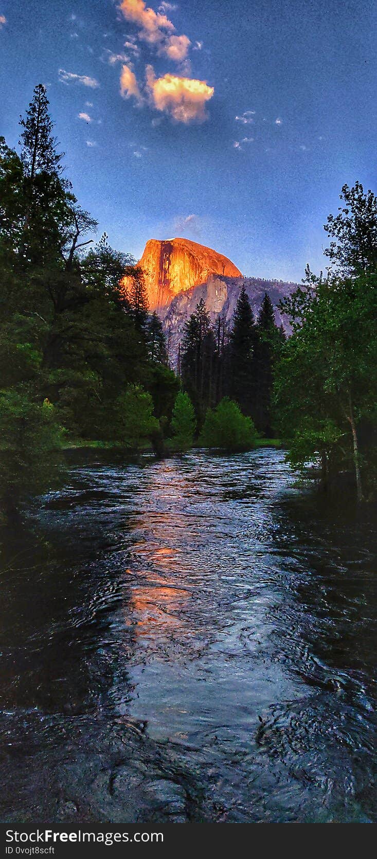 Vernal Falls, Yosemite National Park, California
The lake is beautiful and the reflection