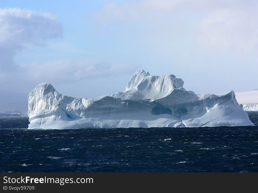 Iceberg in Wilhelmina Bay Antarctica, Antarctic Peninsula