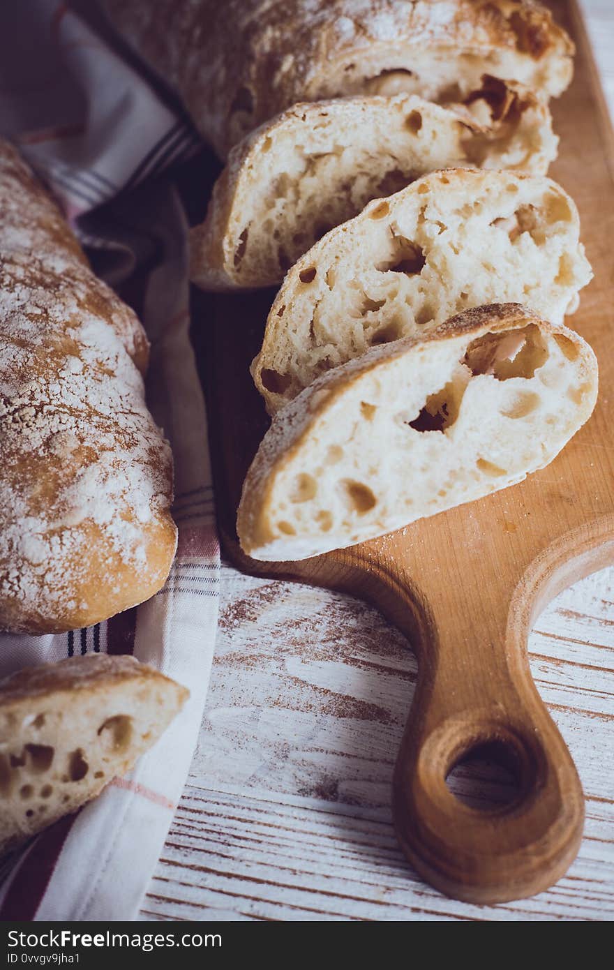 Ciabatta Bread - soft homemade bread