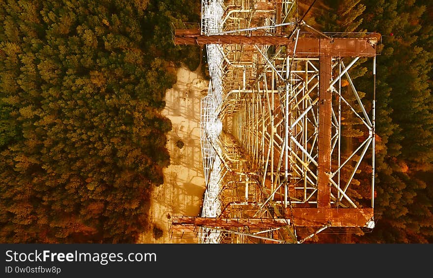 Duga Radar, Chernobyl, Aerial View