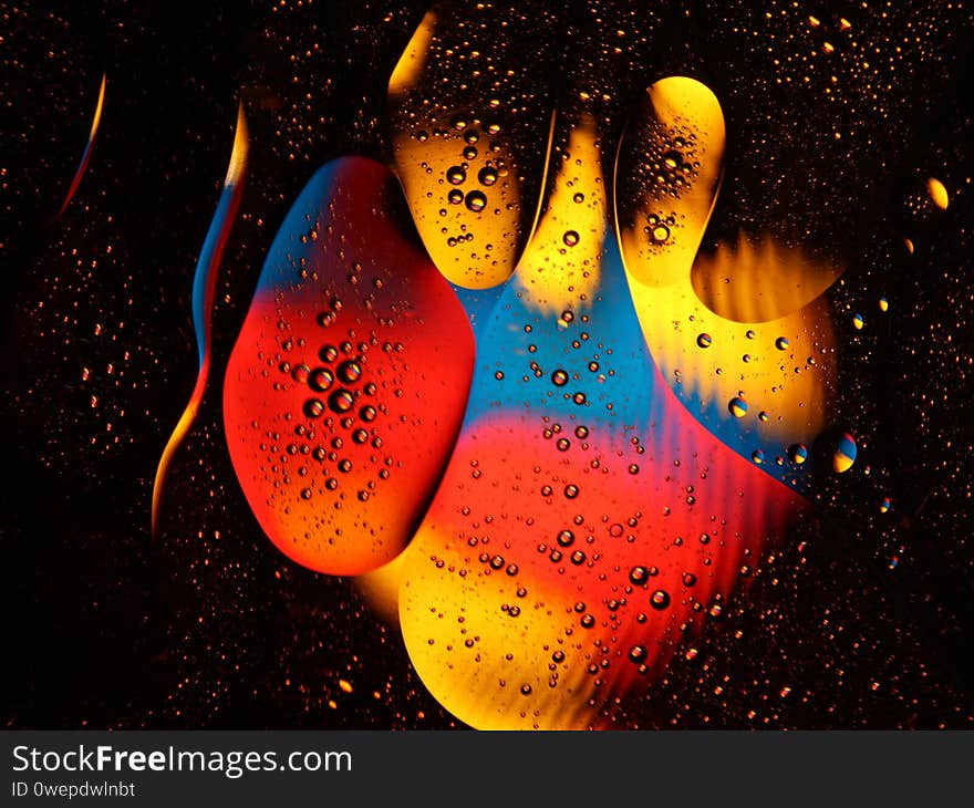 Different abstract bubbles colored spheres rare spectacular fluids