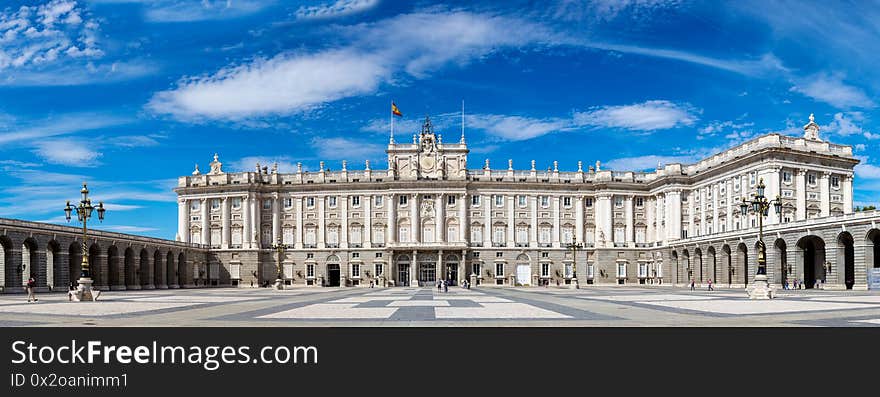 Royal Palace In Madrid