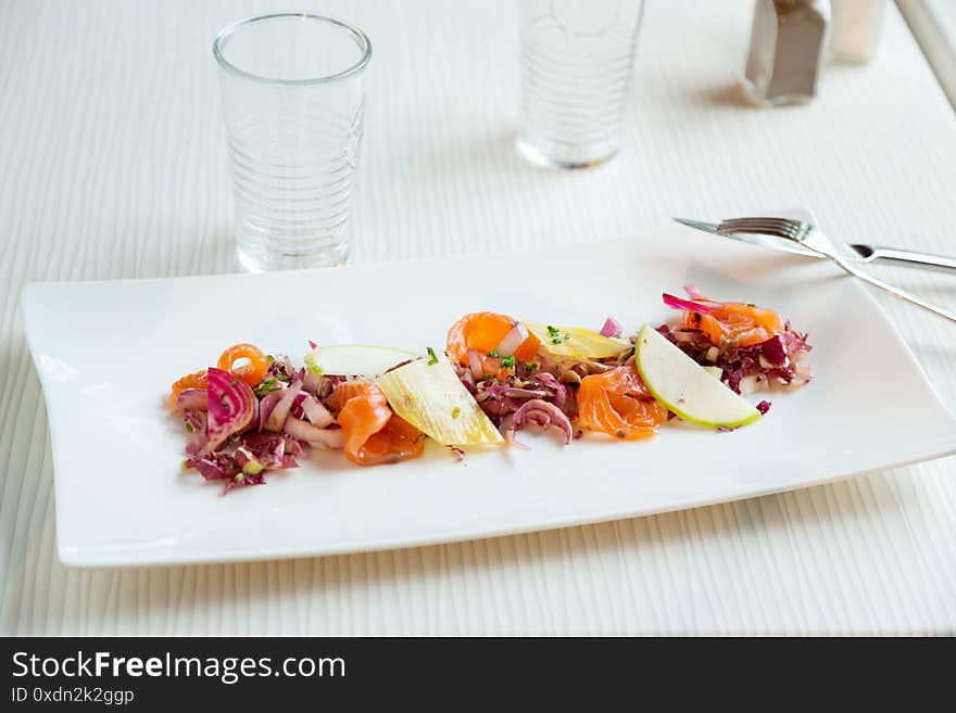 Smoked Salmon Salad