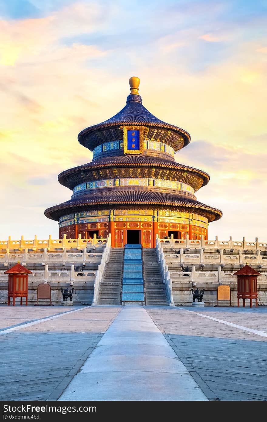 The Temple Of Heaven In Beijing, China