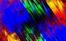 Colorful Dynamic Shape Red Blue Background Royalty Free Stock Photography