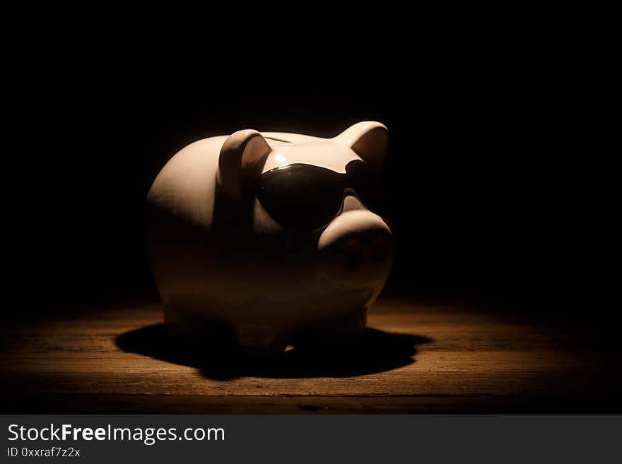 global financial crisis financial airbag. Piggy bank