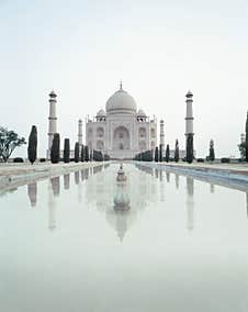 Photo Of Taj Mahal At Morning Stock Photo