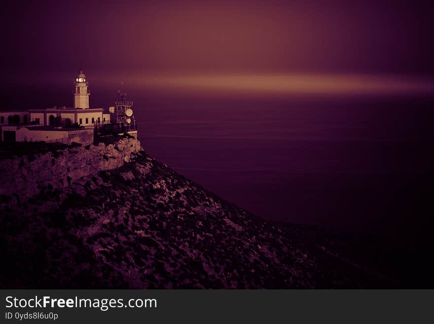 Mesa Roldan Lighthouse, Cabo De Gata, Spain