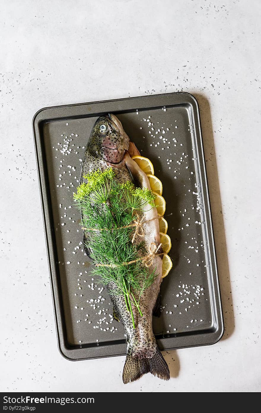 Whole Trout With Lemon And Dill