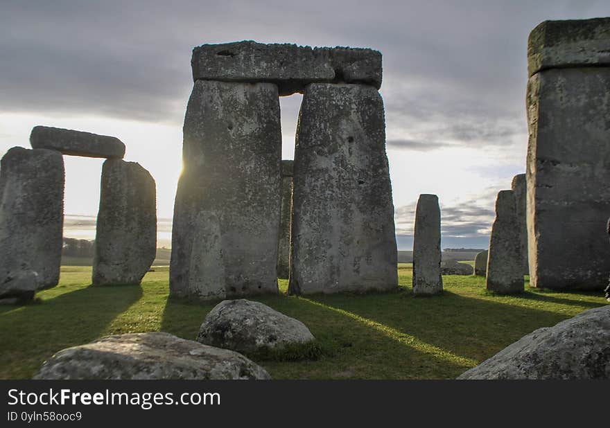 The Stonehenge is a prehistoric landmark and world wonder in northern England. The ring of stones were set   in the middle of the most dense complex of Neolithic and Bronze Age monuments in England, including several hundred tumuli & x28;burial mounds& x29;. The Stonehenge is a prehistoric landmark and world wonder in northern England. The ring of stones were set   in the middle of the most dense complex of Neolithic and Bronze Age monuments in England, including several hundred tumuli & x28;burial mounds& x29;.