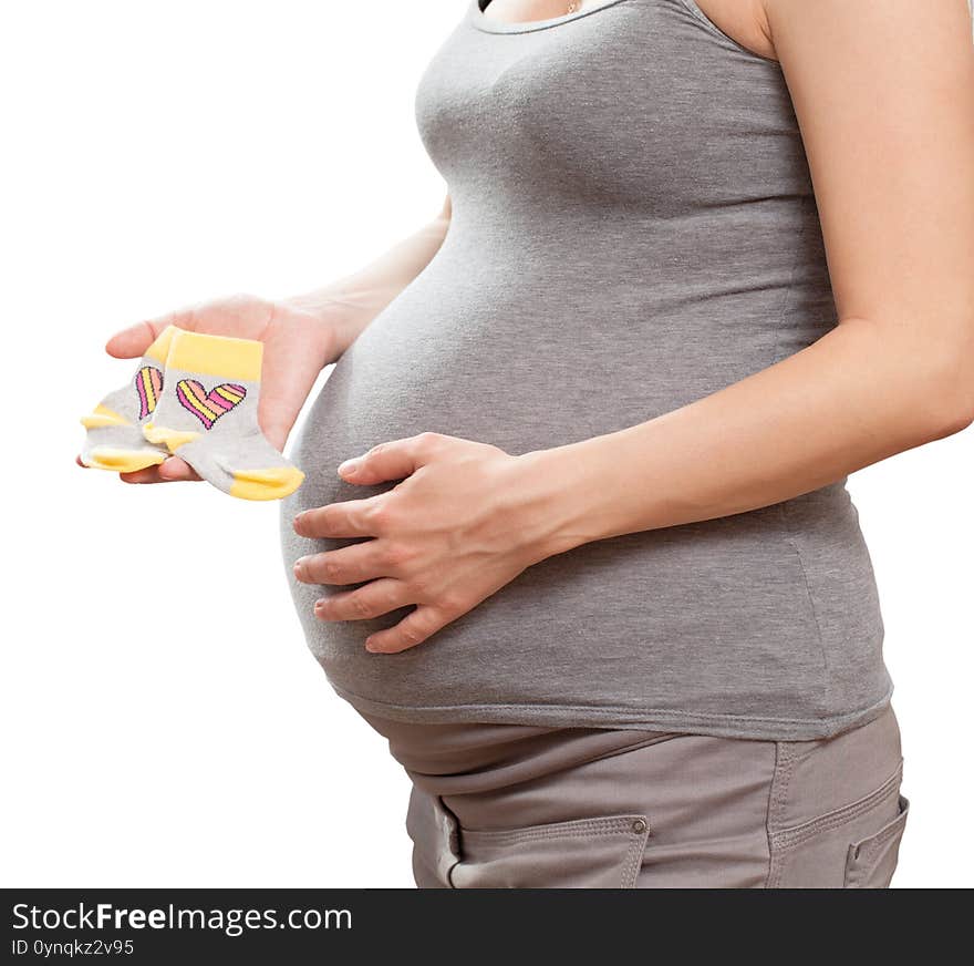 the pregnant woman