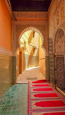 The Beautiful Medina Of Meknes, Morocco Stock Images