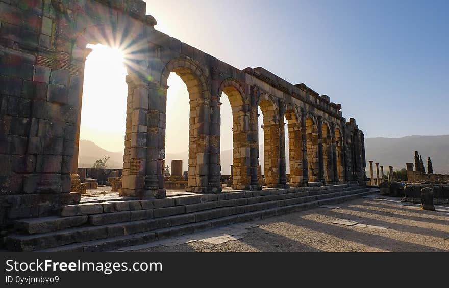 Volubilis Was A Roman Colony In Morocco