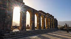 Volubilis Was A Roman Colony In Morocco Stock Photography