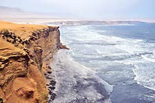 Scenery In Paracas In Peru Royalty Free Stock Photography