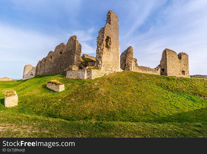 The ruins of the ancient castle Branc ine Podbranc