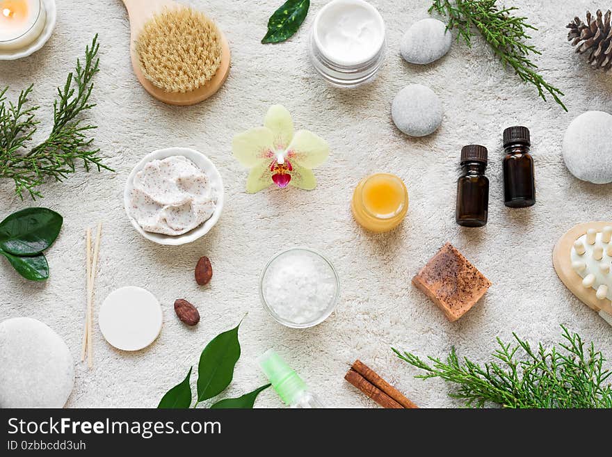 Natural Skin Care and Spa Set