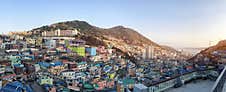 View Of Gamcheon Culture Village, Busan, South Korea Stock Photography