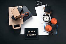 Promotion Composition Black Friday Sale Royalty Free Stock Photos