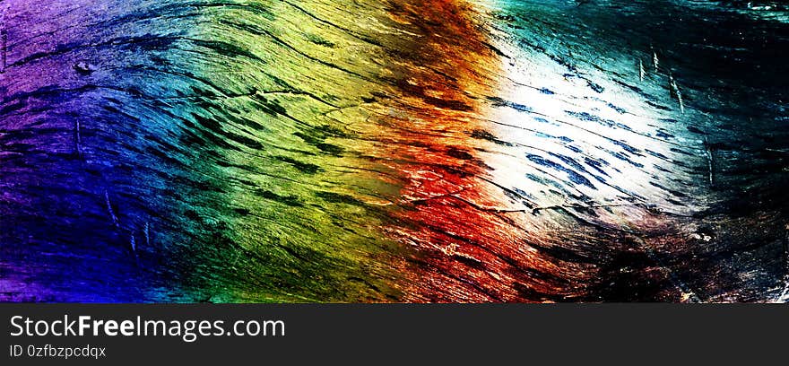 Abstract of colorful wavy grunge wood surface. color mixture shaded with black background wall rough dry texture background. many uses for advertising, book page, paintings, printing, mobile wallpaper, mobile backgrounds, book, covers, screen savers, web page, landscapes, birthday card, greeting cards, function card, letter head etc.