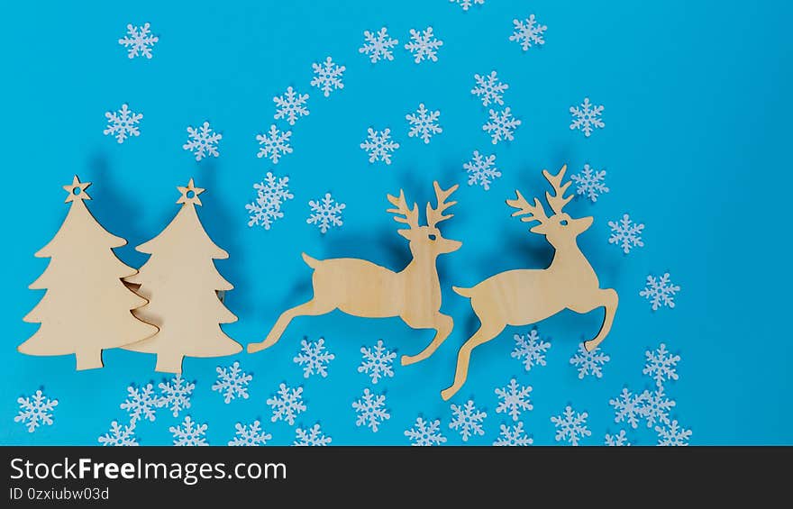 The background image for a presentation or to insert text greetings, Christmas holidays