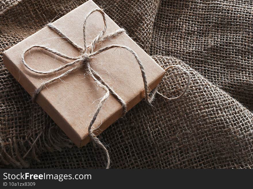 Brown Paper Bag and box