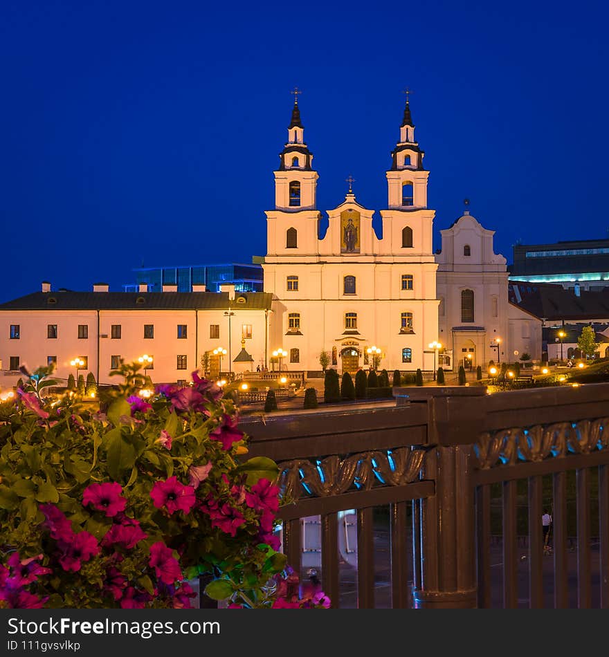 Orthodox Cathedral of the Holy Spirit in Minsk  Belarus