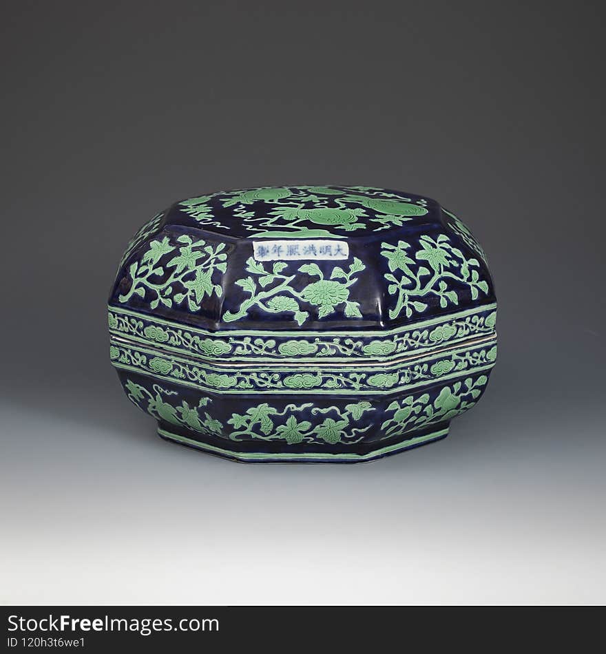 Chinese ancient blue and white ceramics