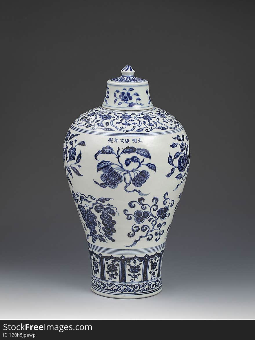 Chinese ancient blue and white ceramics