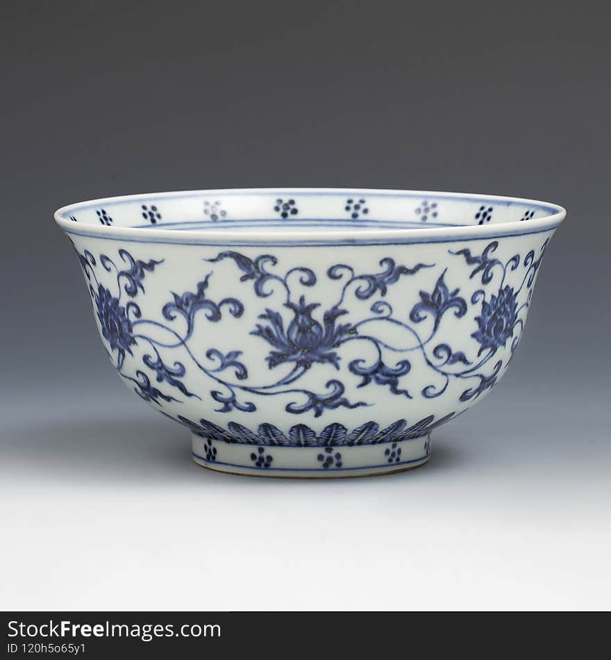 Chinese ancient blue and white ceramics