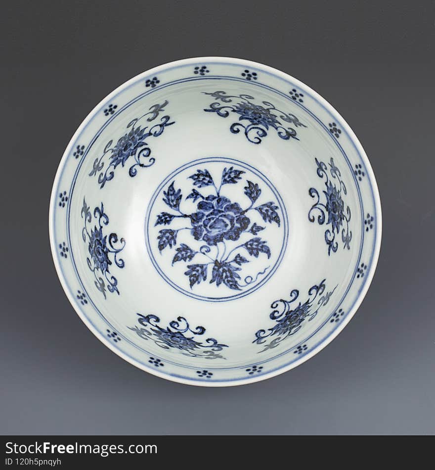 Chinese ancient blue and white ceramics