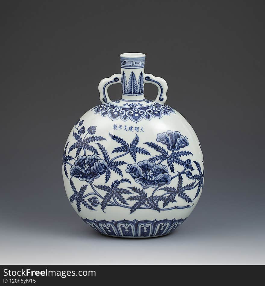 Chinese ancient blue and white ceramics