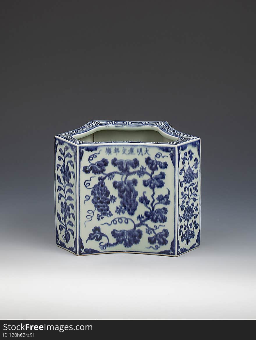 Chinese ancient blue and white ceramics